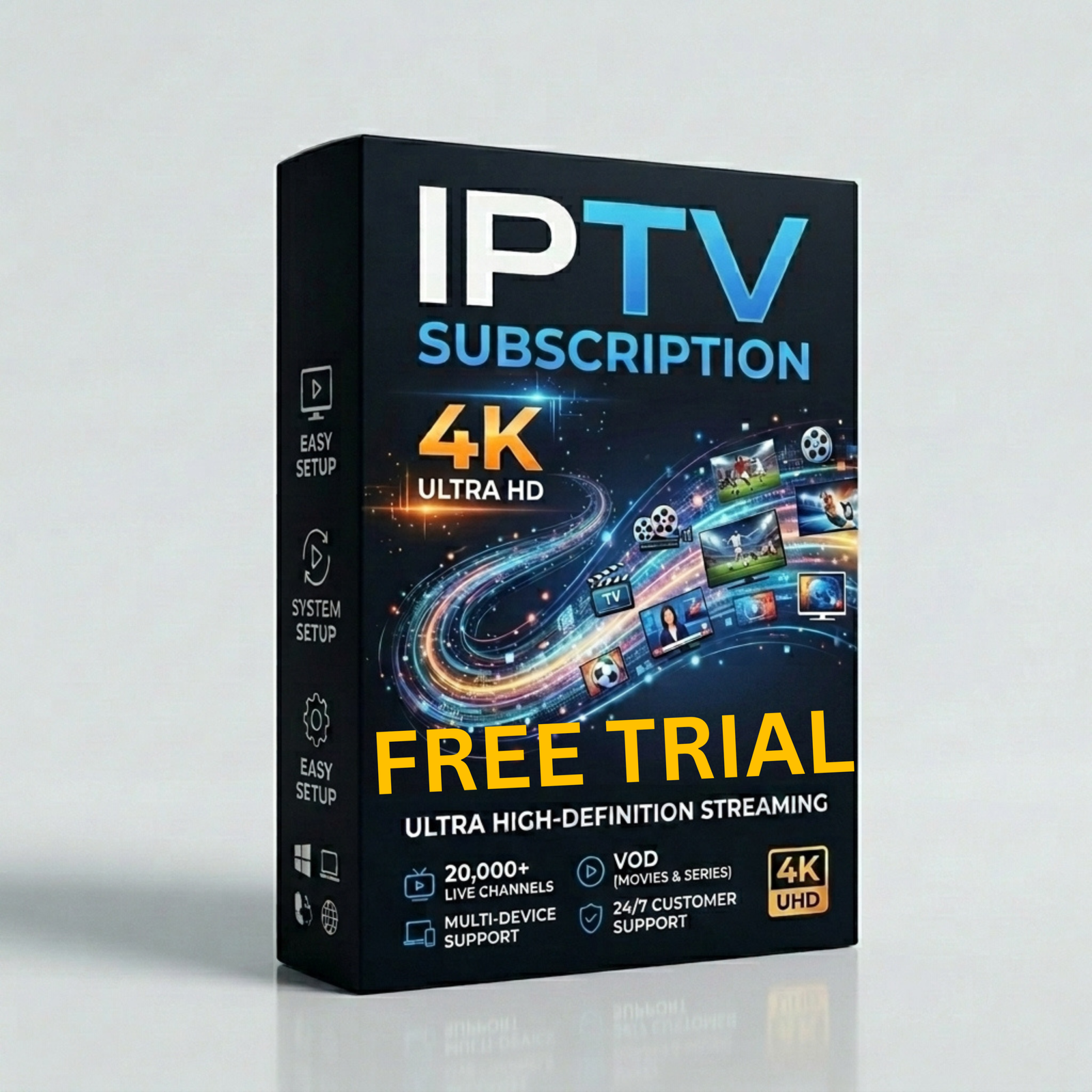 reflexsatiptv free trial